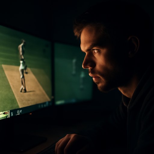 EA77 ক্রিকেট পিচের ঘনিষ্ঠ দৃশ্য